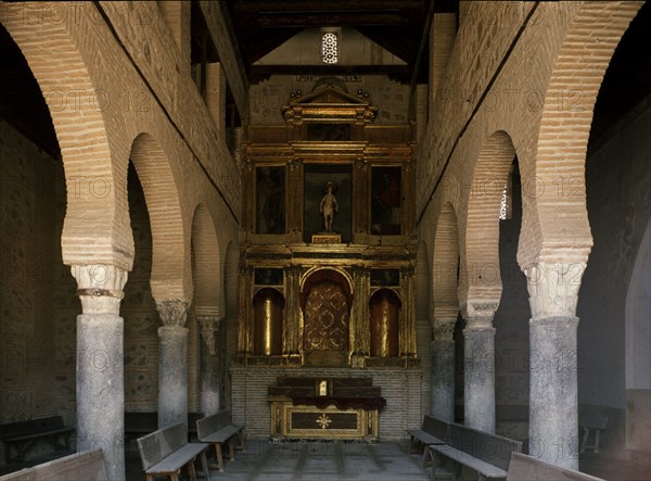 INTERIOR HACIA EL ALTAR MAYOR
TOLEDO, IGLESIA DE SAN SEBASTIAN
TOLEDO
This image is not downloadable. Contact us for the high res.
