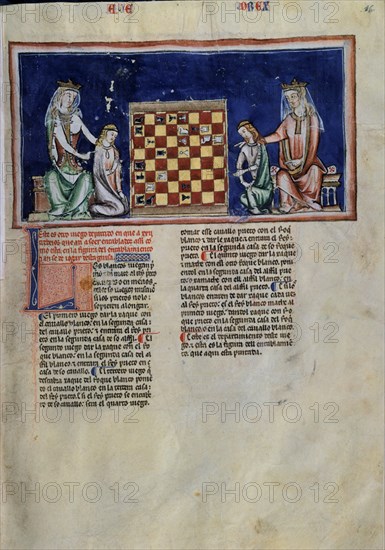 ALFONSO X EL SABIO 1221/84
LIBRO DE JUEGOS PG 16
SAN LORENZO DEL ESCORIAL, MONASTERIO-BIBLIOTECA
MADRID
This image is not downloadable. Contact us for the high res.