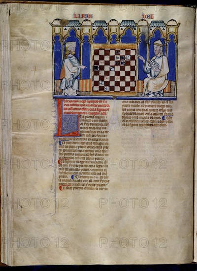 ALFONSO X EL SABIO 1221/84
LIBRO DE JUEGOS PG 41V
SAN LORENZO DEL ESCORIAL, MONASTERIO-BIBLIOTECA
MADRID
This image is not downloadable. Contact us for the high res.