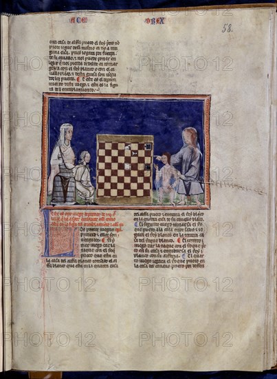 ALFONSO X EL SABIO 1221/84
LIBRO DE JUEGOS  PG 58
SAN LORENZO DEL ESCORIAL, MONASTERIO-BIBLIOTECA
MADRID

This image is not downloadable. Contact us for the high res.