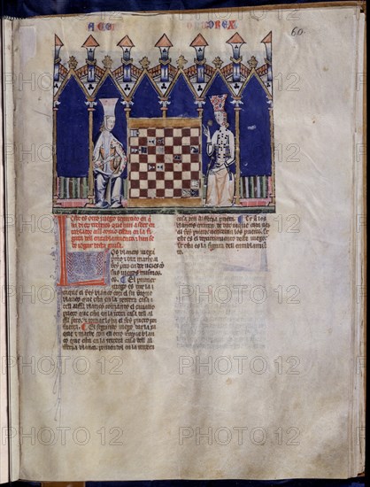 ALFONSO X EL SABIO 1221/84
LIBRO DE JUEGOS - PG 60 -
SAN LORENZO DEL ESCORIAL, MONASTERIO-BIBLIOTECA
MADRID

This image is not downloadable. Contact us for the high res.