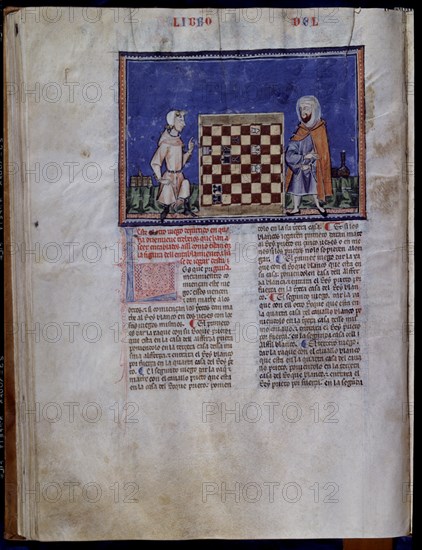 ALFONSO X EL SABIO 1221/84
LIBRO DE JUEGOS PG 60V
SAN LORENZO DEL ESCORIAL, MONASTERIO-BIBLIOTECA
MADRID
This image is not downloadable. Contact us for the high res.