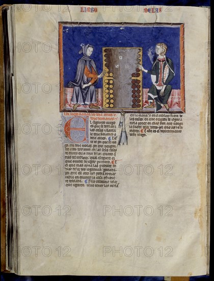 ALFONSO X EL SABIO 1221/84
LIBRO DE JUEGOS   PG 73V
SAN LORENZO DEL ESCORIAL, MONASTERIO-BIBLIOTECA
MADRID

This image is not downloadable. Contact us for the high res.