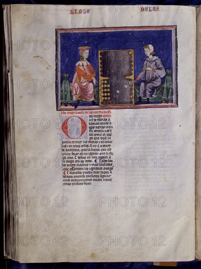 ALFONSO X EL SABIO 1221/84
LIBRO DE JUEGOS PG 78V
SAN LORENZO DEL ESCORIAL, MONASTERIO-BIBLIOTECA
MADRID
This image is not downloadable. Contact us for the high res.
