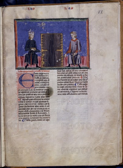 ALFONSO X EL SABIO 1221/84
LIBRO DE JUEGOS  PG 79
SAN LORENZO DEL ESCORIAL, MONASTERIO-BIBLIOTECA
MADRID