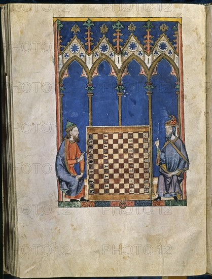 ALFONSO X EL SABIO 1221/84
LIBRO DE JUEGOS-EL JUEGO DEL " GRAN AJEDREZ "
SAN LORENZO DEL ESCORIAL, MONASTERIO-BIBLIOTECA
MADRID
This image is not downloadable. Contact us for the high res.