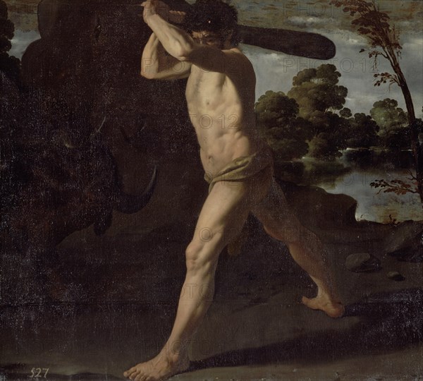 Zurbaran, Hercule et le taureau de Crète