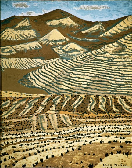 Ortega Muñoz, Paysage