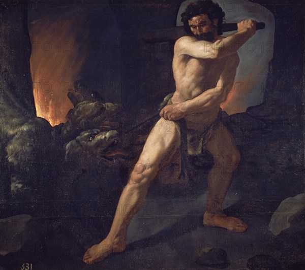 Zurbaran, Hercules and Cerberus