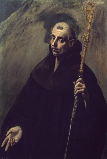 Le Greco, Saint Benoît