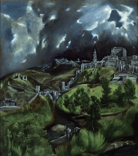 El Greco, View of Toledo