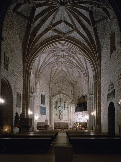 INTERIOR DESDE LOS PIES
VILLANUEVA DE LOS INFANTES, IGLESIA DE SAN ANDRES
CIUDAD REAL

This image is not downloadable. Contact us for the high res.