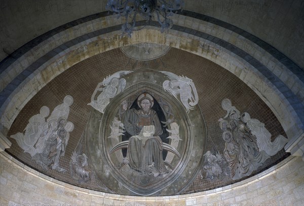 PINTURAS MURALES DEL INTERIOR DEL ABSIDE
VALDEOLIVAS, IGLESIA DE LA ASUNCION
CUENCA