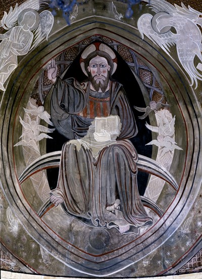 PINTURA DEL ABSIDE DT DEL PANTOCRATOR
VALDEOLIVAS, IGLESIA DE LA ASUNCION
CUENCA
This image is not downloadable. Contact us for the high res.