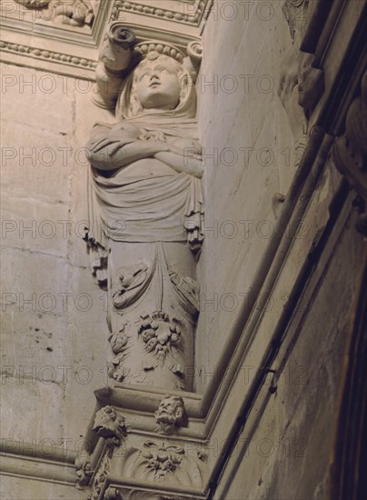 CAPILLA DE LAS RELIQUIAS CARIATIDE ALEGORICA
SIGÜENZA, CATEDRAL
GUADALAJARA
