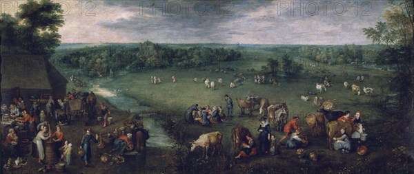Jan Bruegel, La vie campagnarde