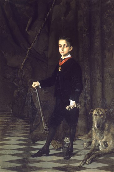 JERRERE CECILIE
ALFONSO XII NINO DE CAZADOR
RIOFRIO, PALACIO REAL
SEGOVIA