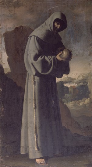 Zurbaran, Saint François d'Assise