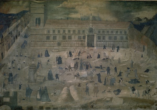 ANONIMO
LA PESTE - 1649- PINTURA BARROCA
SEVILLA, HOSPITAL DEL POZO SANTO
SEVILLA