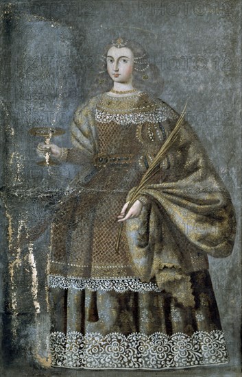 Zurbaran, Saint Lucy