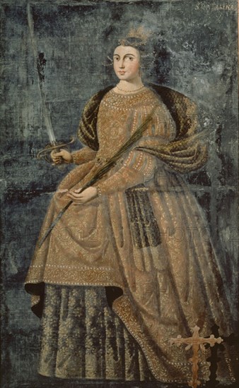 Zurbaran, Saint Catherine