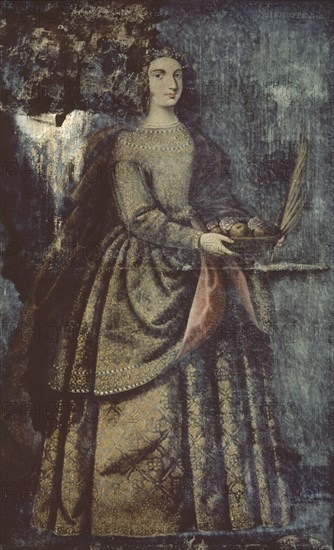 Zurbaran, Saint Dorotea