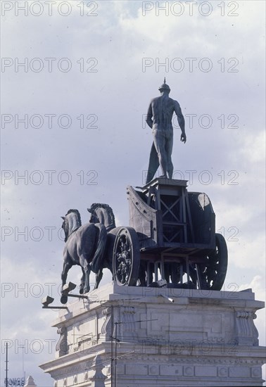 BASTERRA HIGINIO 1876/1957
EDIFICIO BANCO BILBAO CALLE ALCALA - CUADRIGA
MADRID, BANCO BILBAO VIZCAYA-ALCALA
MADRID