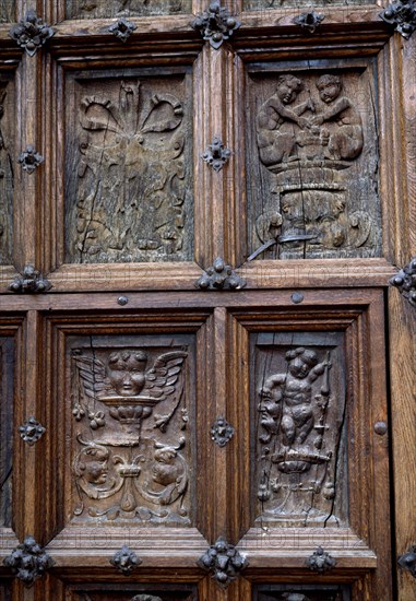 DETALLE DE LA PUERTA DE LA IGLESIA DE STA MARIA
EZCARAY, IGLESIA DE SANTA MARIA
RIOJA
This image is not downloadable. Contact us for the high res.