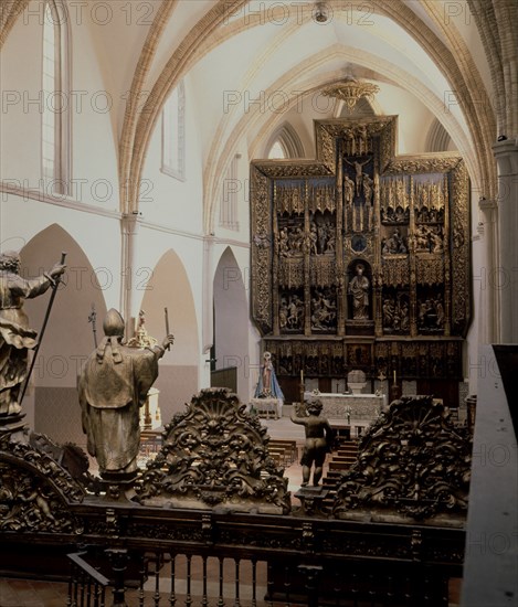 INTERIOR DESDE EL CORO
ZARAGOZA, IGLESIA DE SAN PABLO
ZARAGOZA