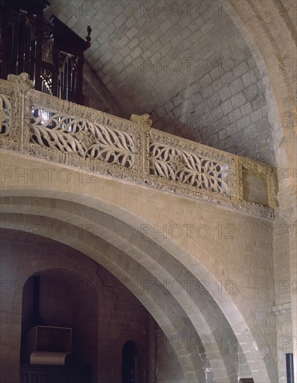 ARCO DE SUSTENTACION DEL CORO
EJEA DE LOS CABALLEROS, IGLESIA DE SANTA MARIA
ZARAGOZA