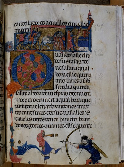 LIBRO CORONACION DE REYES-CEREMONIA MUERTE REY-ARAGON-L XVI
SAN LORENZO DEL ESCORIAL, MONASTERIO-BIBLIOTECA
MADRID
This image is not downloadable. Contact us for the high res.