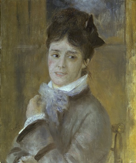 Renoir, Portrait of Madame Monet