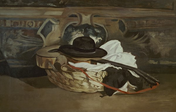 MANET EDUARD 1832/83
GUITARRA Y SOMBRERO
AVIGNON, MUSEO CALVET
FRANCIA