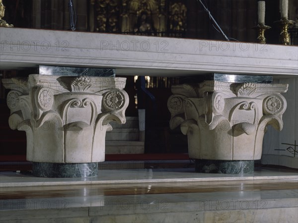 CAPITELES BASE DEL ALTAR MAYOR
BARCELONA, CATEDRAL
BARCELONA
This image is not downloadable. Contact us for the high res.
