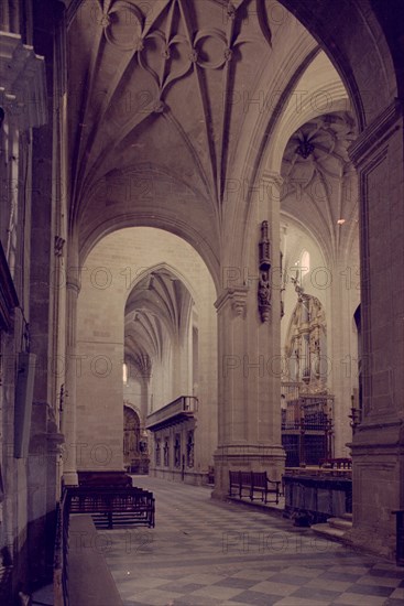 NAVE LATERAL Y CRUCERO DESDE LA GIROLA
CALAHORRA, CATEDRAL
RIOJA

This image is not downloadable. Contact us for the high res.