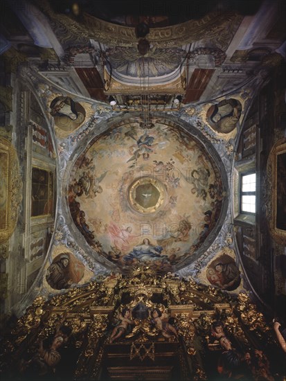 RIZZI FRANCISCO 1614-1685
CAPILLA DEL MILAGRO - PINTURAS DE LA CUPULA
MADRID, DESCALZAS REALES
MADRID
This image is not downloadable. Contact us for the high res.