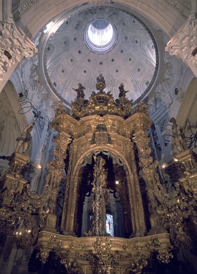 CASAS F DE LAS
CAPILLA VIRGEN OJOS GRANDES RETABLO BALDAQUINO
LUGO, CATEDRAL
LUGO