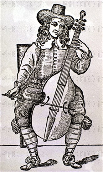 HOMBRE TOCANDO UNA VIOLA DE GAMBA
This image is not downloadable. Contact us for the high res.