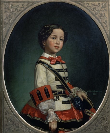 MADRAZO Y KUNTZ LUIS 1825/1897
LA CONDESA DE RONCALI NIÑA(1858)
Madrid, Lazaro Galdiano museum