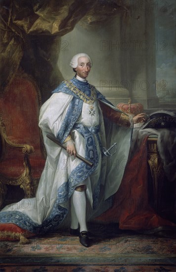 MAELLA MARIANO SALVADOR 1739-1819
CARLOS III CON EL HABITO DE SU ORDEN EN 1784
MADRID, PALACIO REAL-PINTURA
MADRID

This image is not downloadable. Contact us for the high res.