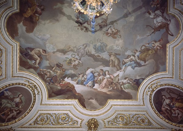 BAYEU
SALON DE ESPEJOS HERCULES EN EL OLIMPO
MADRID, PALACIO REAL-PINTURA
MADRID
