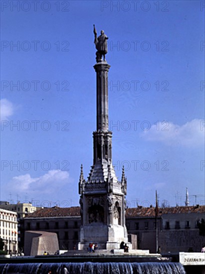MELIDA Y ALINARI ART
PLAZA COLON - MONUMENTO A CRISTOBAL COLON -1881/1885 - ESCULTURA NEOGOTICA ESPAÑOLA
MADRID, EXTERIOR
MADRID