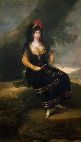 Goya, Portrait of the Countess de Fernán Núñez