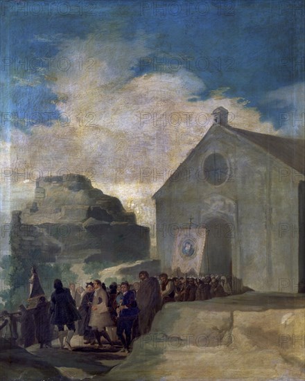 Goya, Procession d'Aldea