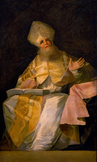 Goya, Saint Augustin