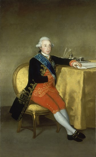 Goya, Portrait de Vicente Isabel Osorio de Moscoso