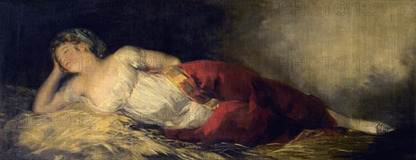 Goya, Woman asleep