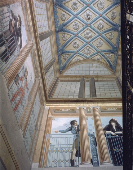 VALLEJO ELIAS
PINTURAS DE LA ESCALERA DE SERVICIO
ARANJUEZ, PALACIO REAL
MADRID