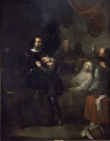 RODRIGUEZ DE LOSADA JOSE MARIA 1826/96
MUERTE DE COLON - S XIX
RABIDA LA, MONASTERIO
HUELVA