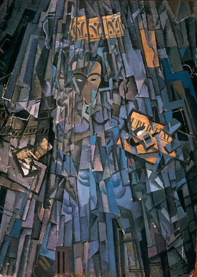 Dali, Cubist Self-Portrait